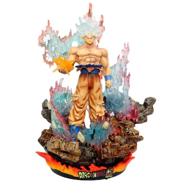 Hàng Cao Cấp - Mô Hình DragonBall Songoku vô cực + 3 đầu thay thế