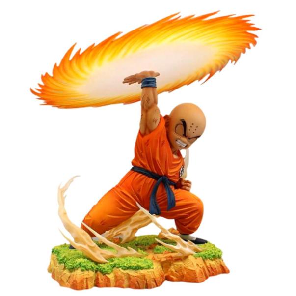 Mô Hình DragonBall Earth Krillin sử dụng Lưỡi Cưa Khí