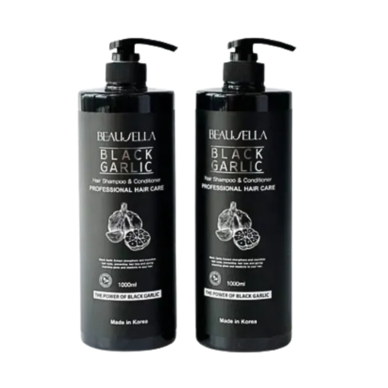 Dầu gội xả 2 trong 1 tinh chất tỏi đen Treatment Hàn Quốc chính hãng chai 1000ml