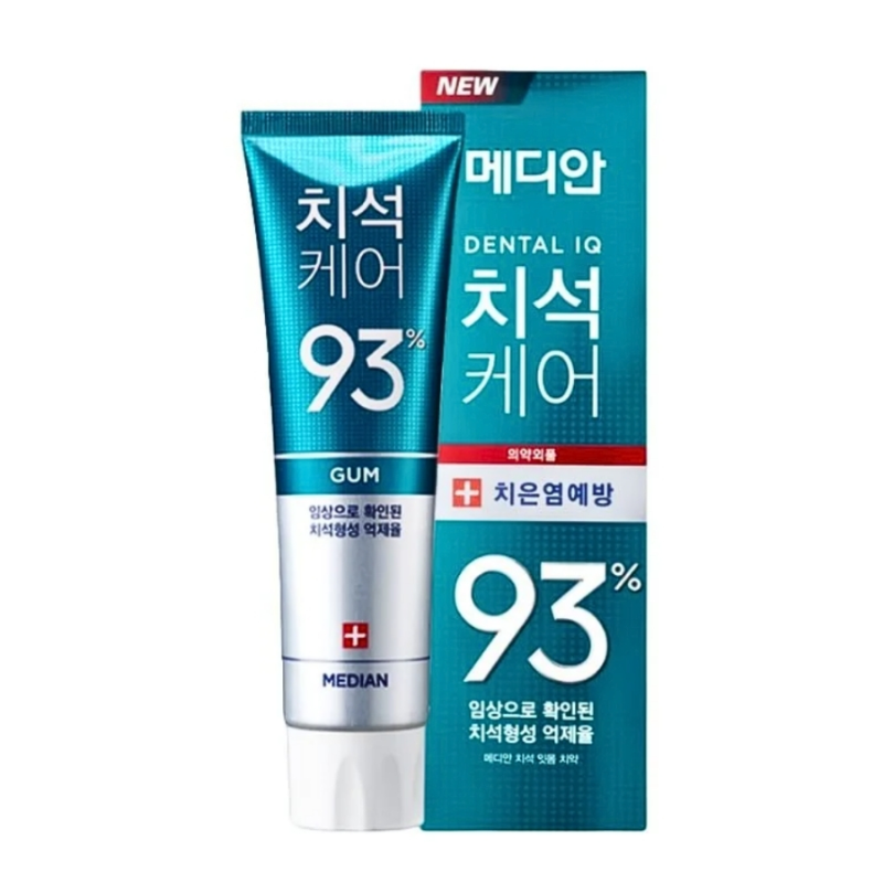 Kem đánh răng Median 93% hộp Xanh lục 120g – Xanh lục cho răng sâu và nhạy cảm