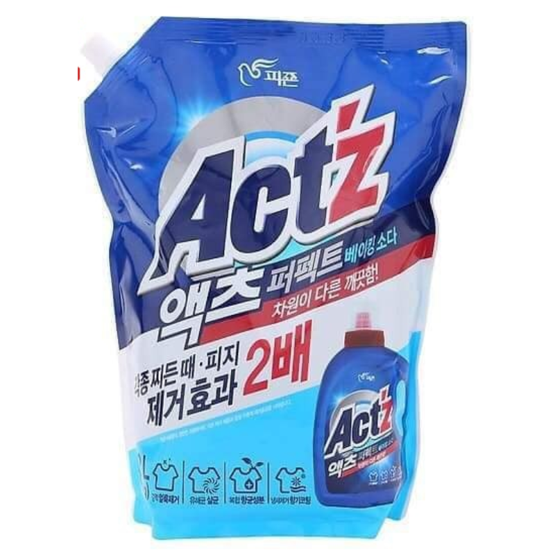 Nước giặt quần áo Actz Baking Soda 1.6 L Pigeon Hàn Quốc