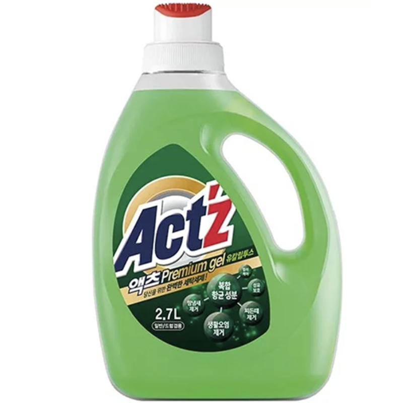 Nước giặt quần áo hương bạch đàn ACTZ can 2.7 lít Hàn Quốc