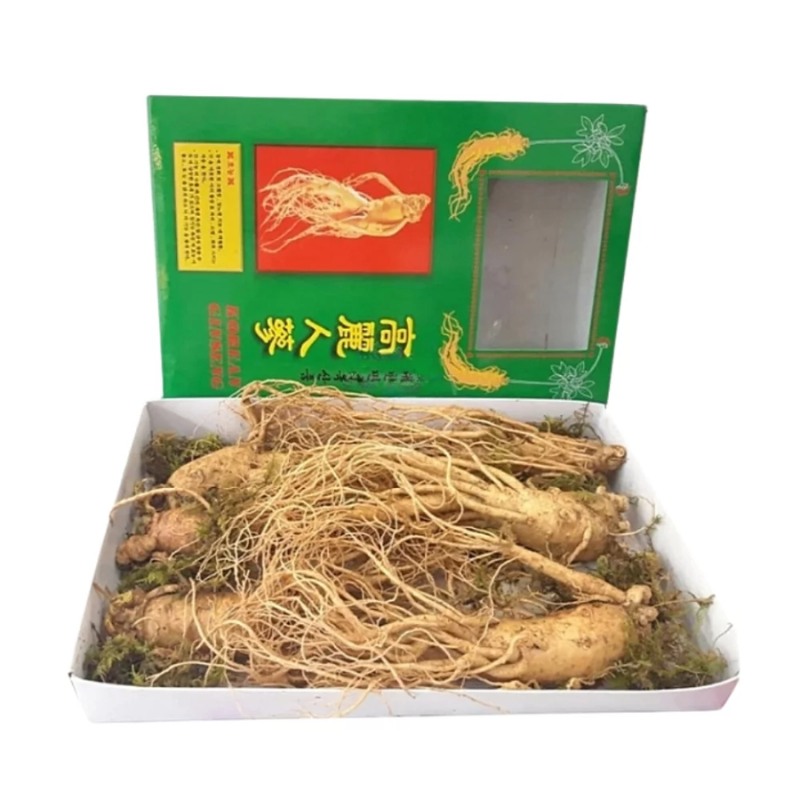 Sâm tươi hàn quốc 6 năm tuổi thượng hạng 1kg hộp 6 củ