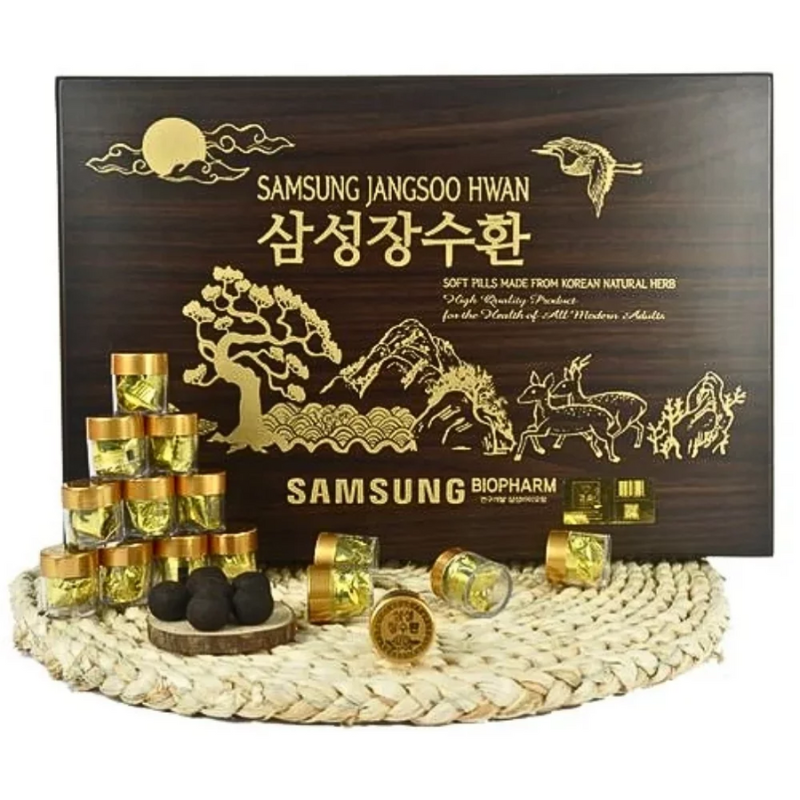 An cung trầm hương Samsung Jangsoo Hwan hàn quốc thượng hạng hộp 60 viên