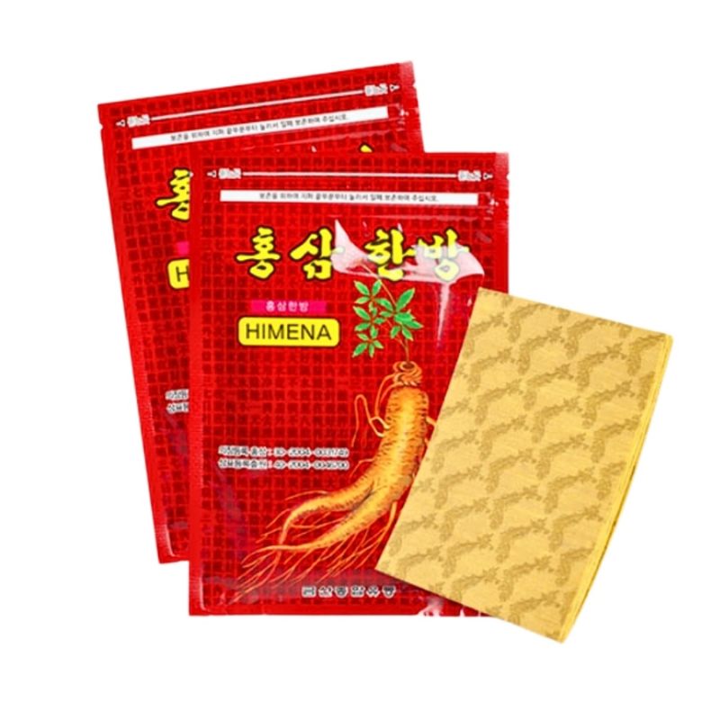 Cao dán sâm Himena đỏ Hàn Quốc chính hãng gói 20 miếng