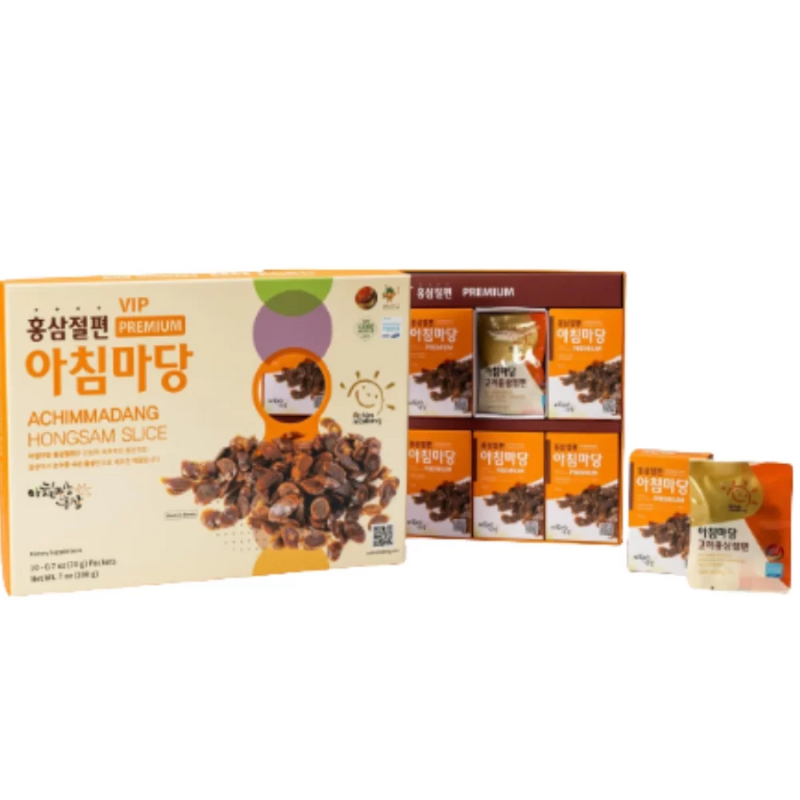 Hồng sâm lát tẩm mật ong Achimmadang Vip chính hãng, hộp 200g