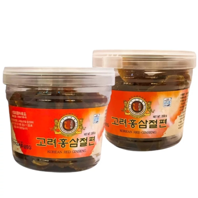Hồng sâm lát tẩm mật ong Jeong hàn quốc chính hãng, cốc 200g