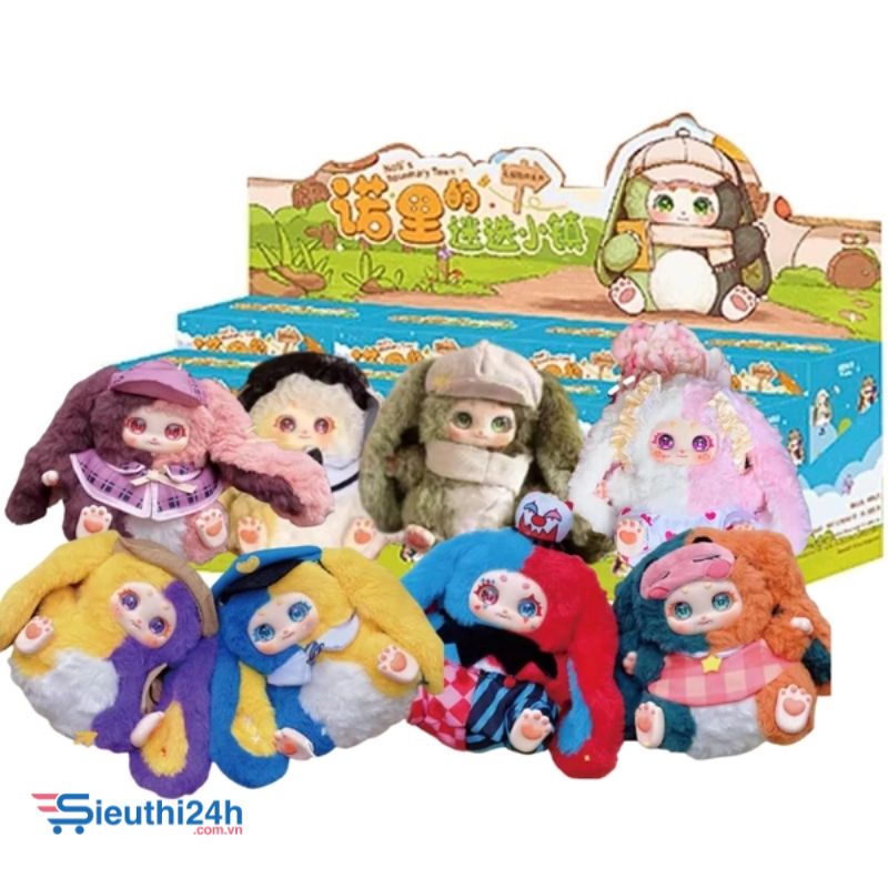 Blinbox babythree thỏ thị trấn noli blind box set 8 ngẫu nhiên