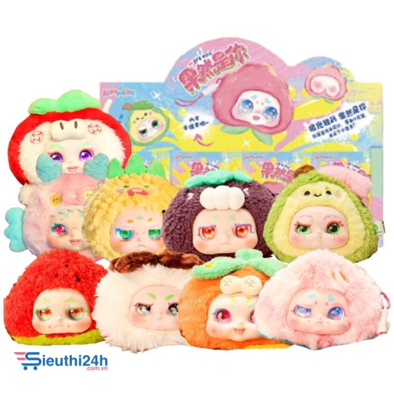 Blinbox kimmon trái cây blind box set 8 ngẫu nhiên