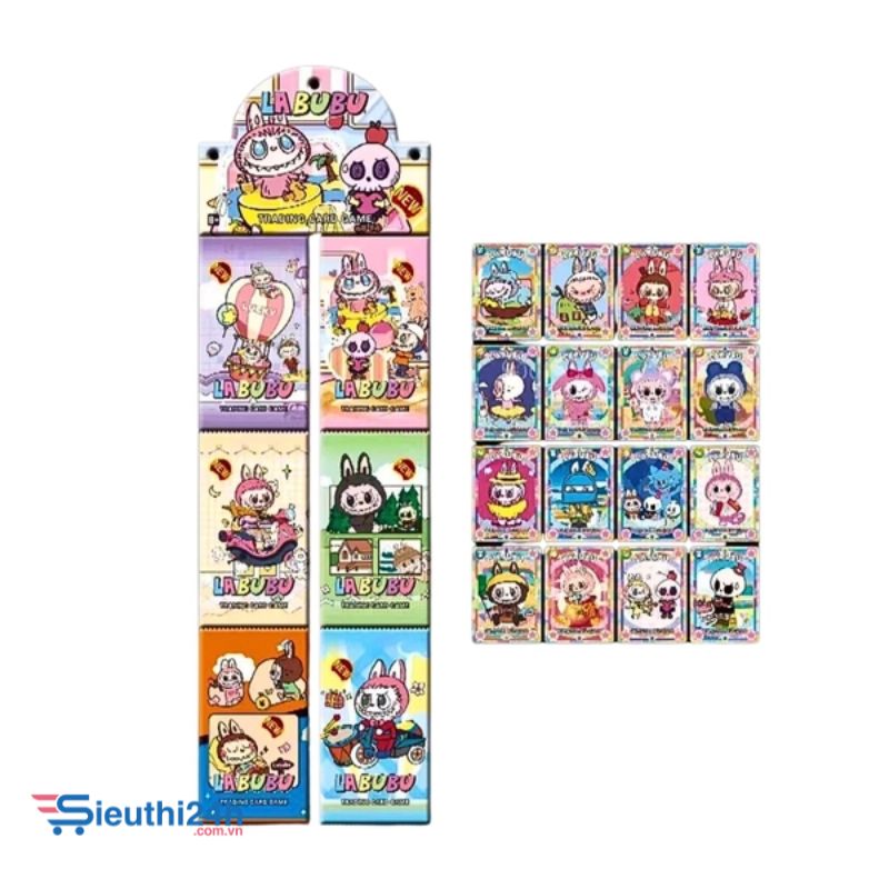 Dây pack thẻ labubu bản B