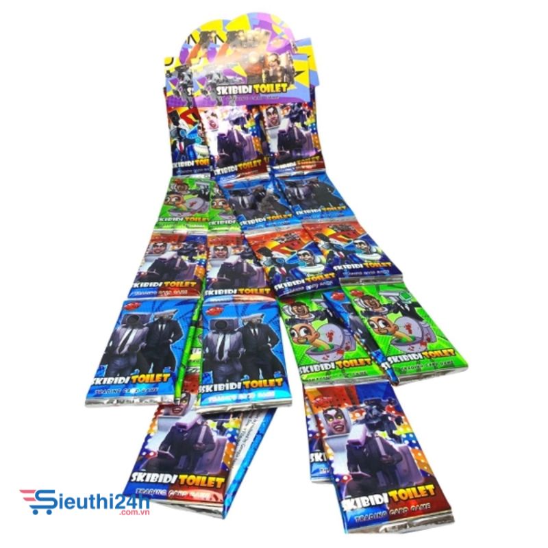 Dây Pack Thẻ Skibidi Toilet