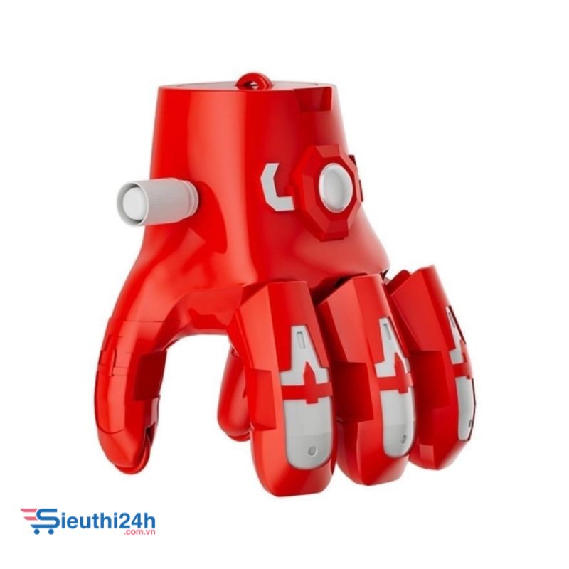 Đồ chơi găng tay vô cực đỏ chạy cót có móc treo