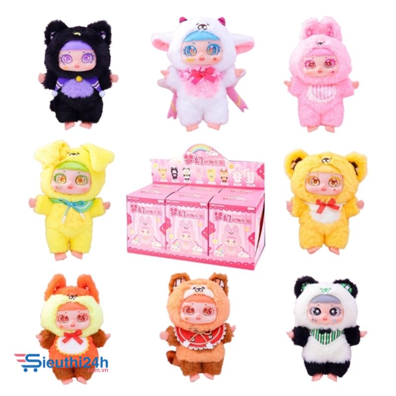 Dudu Hui Sở Thú blind box ngẫu nhiên 6 hộp