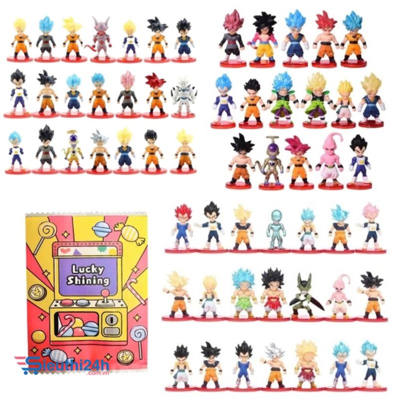 Túi mù ngầu nhiên Dragonball có bán theo combo 50 cái