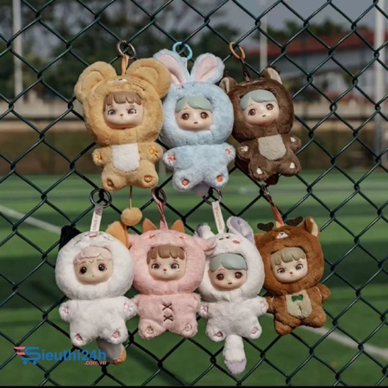 Yolu sở thú 3 mặt xoay blind box set 6 ngẫu nhiên