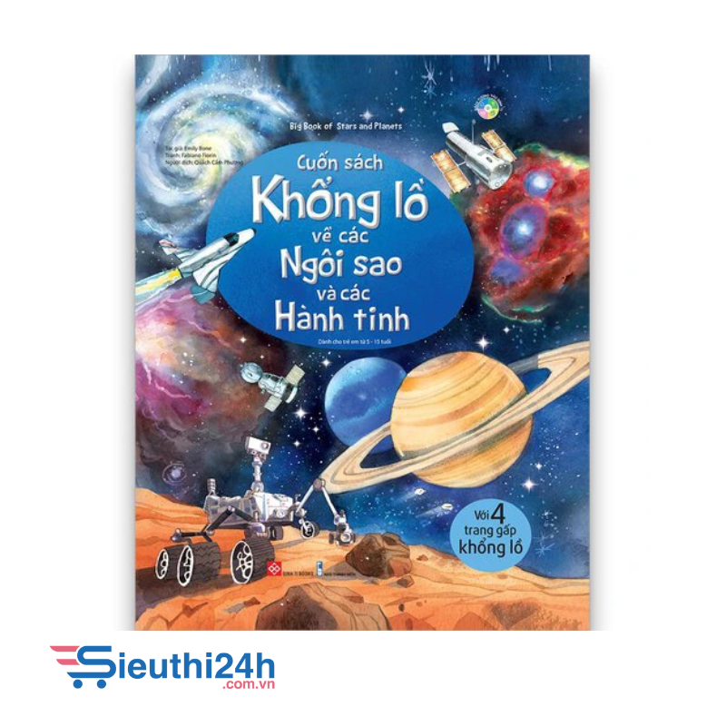 Sách tương tác - Big book - Cuốn sách khổng lồ về các ngôi sao và các hành tinh