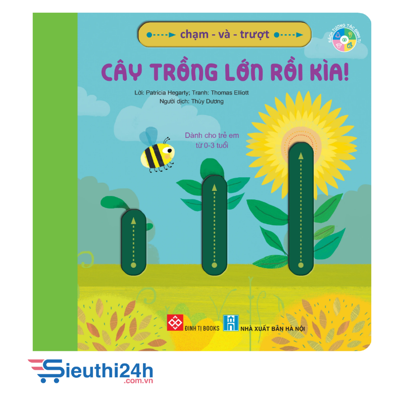 Sách Chạm và trượt - Cây trồng lớn rồi kìa!
