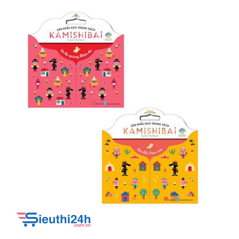 Combo - Sân khấu kịch trong sách - KAMISHIBAI