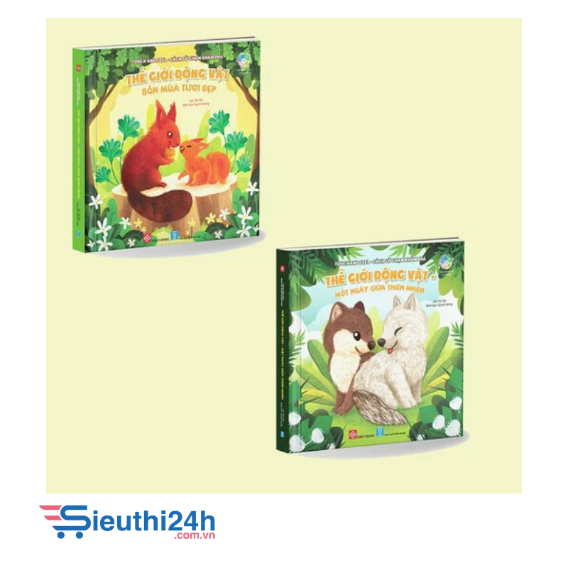 Combo - Touch and Feel - Sách Sờ chạm khám phá (2 cuốn)
