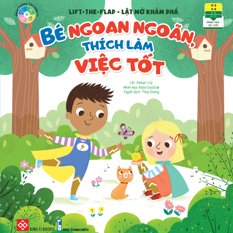 Lift-the-flap - Lật mở khám phá- Bé ngoan ngoãn, thích làm việc tốt