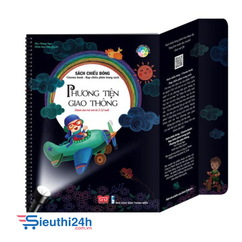 Sách tương tác - Sách chiếu bóng - Cinema book - Rạp chiếu phim trong sách - Phương tiện giao thông