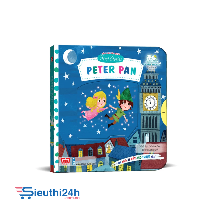 Sách tương tác - Sách chuyển động - First stories - Peter Pan