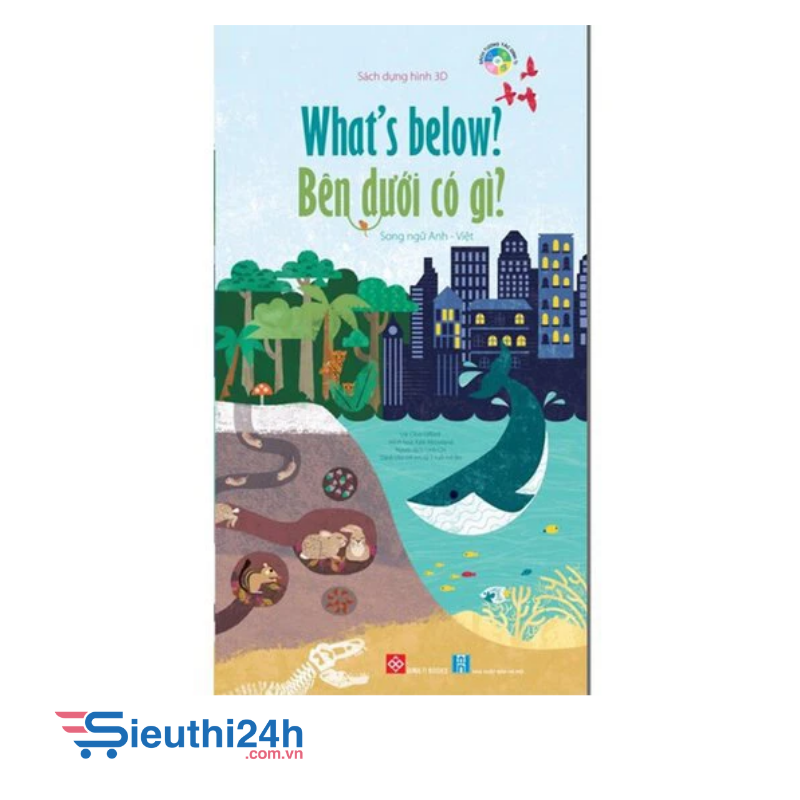 Sách dựng hình 3D - What’s below? - Bên dưới có gì?