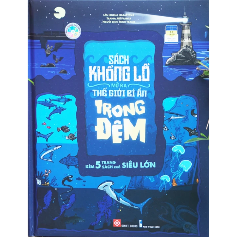 Sách khổng lồ mở ra thế giới bí ẩn trong đêm