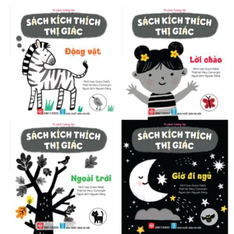 Sách kích thích thị giác (combo 4 cuốn)