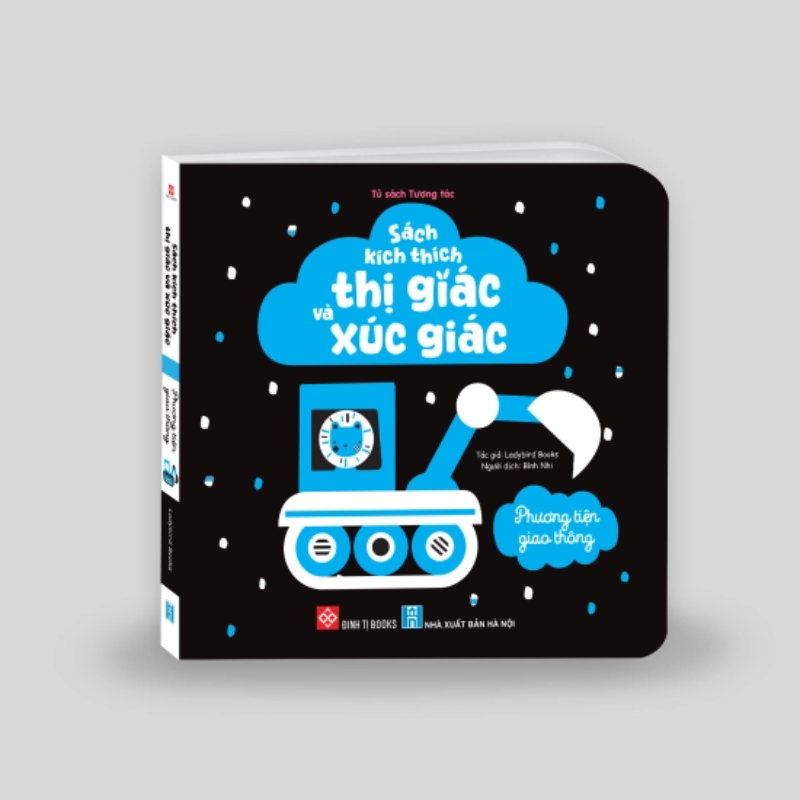 Sách kích thích thị giác và xúc giác - Phương tiện giao thông