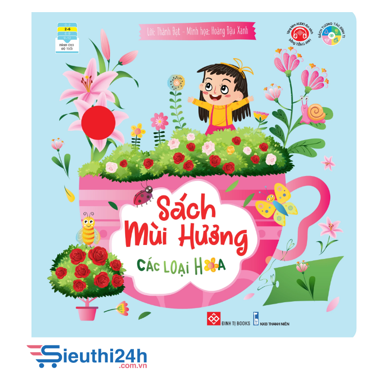 Sách mùi hương - Các loại hoa