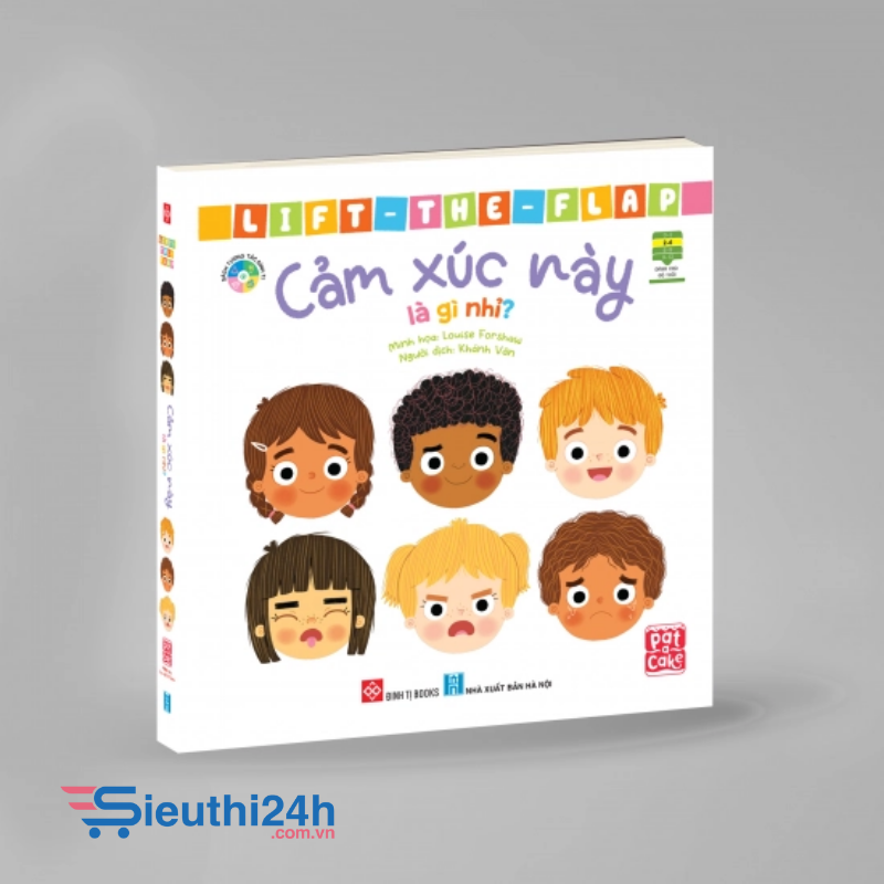 Sách tương tác - Lift-the-flap - Cảm xúc này là gì nhỉ?