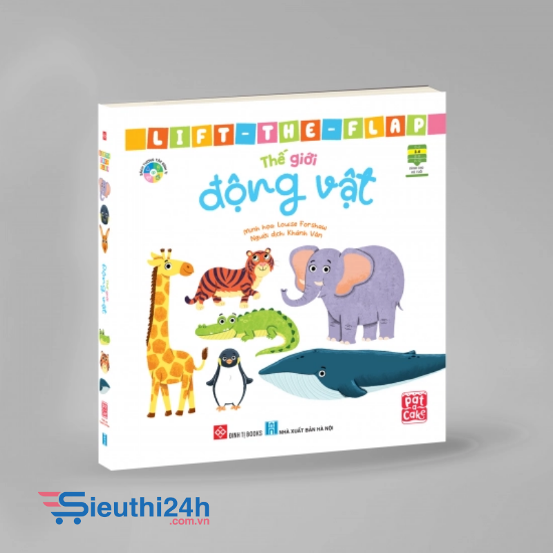 Sách tương tác - Lift-the-flap - Thế giới động vật