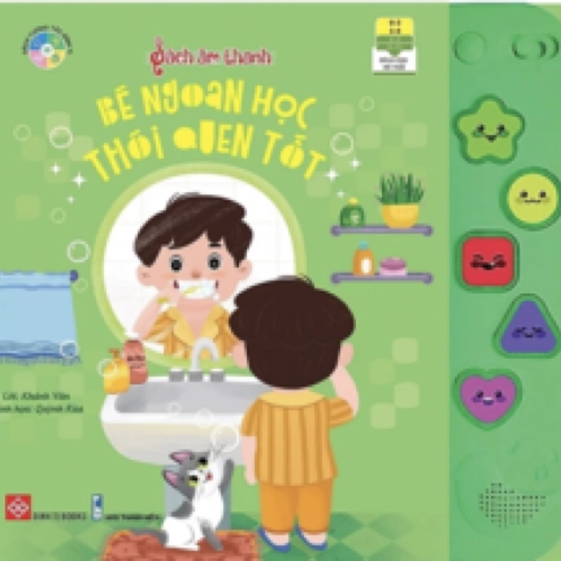 Sách tương tác - Sách âm thanh - Bé ngoan học thói quen tốt