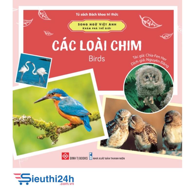 Sách Song ngữ Việt Anh - Khám phá thế giới - Các loài chim - Birds