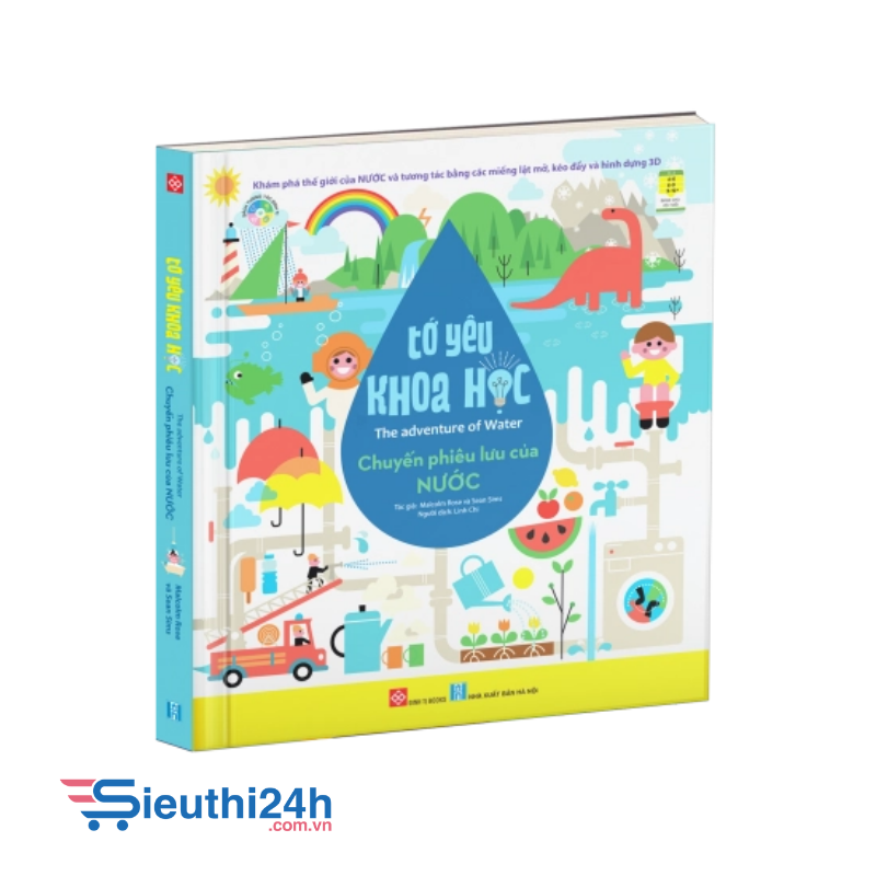 Sách Tớ yêu khoa học - The adventure of water - Chuyến phiêu lưu của NƯỚC
