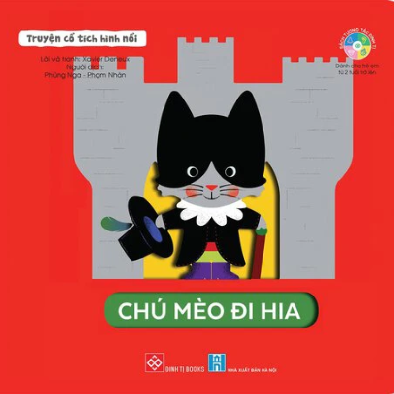 Truyện cổ tích hình nổi - Chú Mèo đi hia