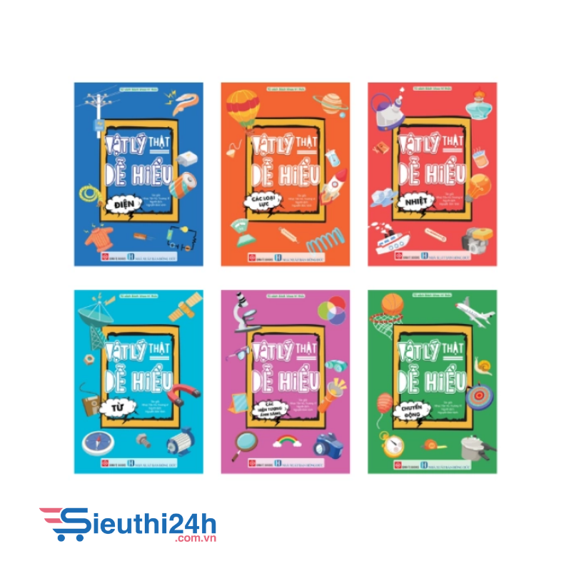 Vật lý thật dễ hiểu - Combo 6 tập