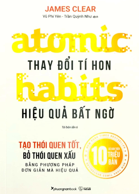 Sách Atomic – Thay Đổi Tí Hon Hiệu Quả Bất Ngờ