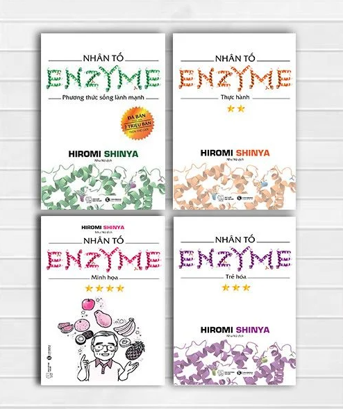 Bộ sách Nhân Tố Enzyme – Phương Thức Sống Lành Mạnh 4 cuốn