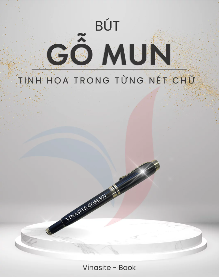 Bút gỗ mun