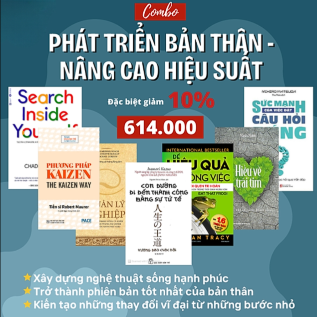 Combo Phát Triển Bản Thân - Nâng Cao Hiệu Suất