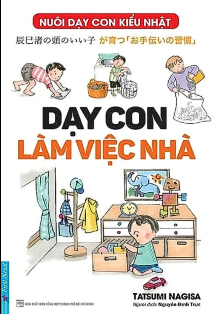 Sách Nuôi Dạy Con Kiểu Nhật - Dạy Con Làm Việc Nhà