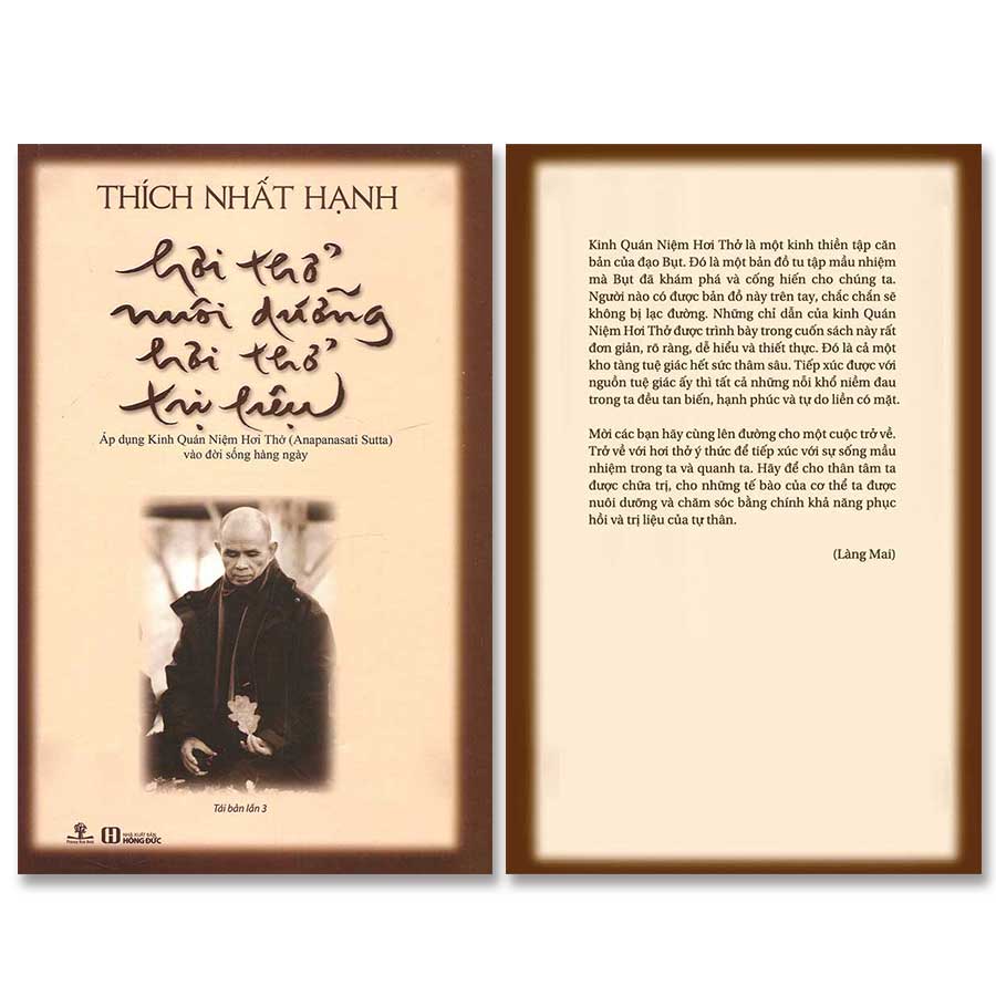 Sách Hơi Thở Nuôi Dưỡng Hơi Thở Trị Liệu – Tái Bản Lần 6