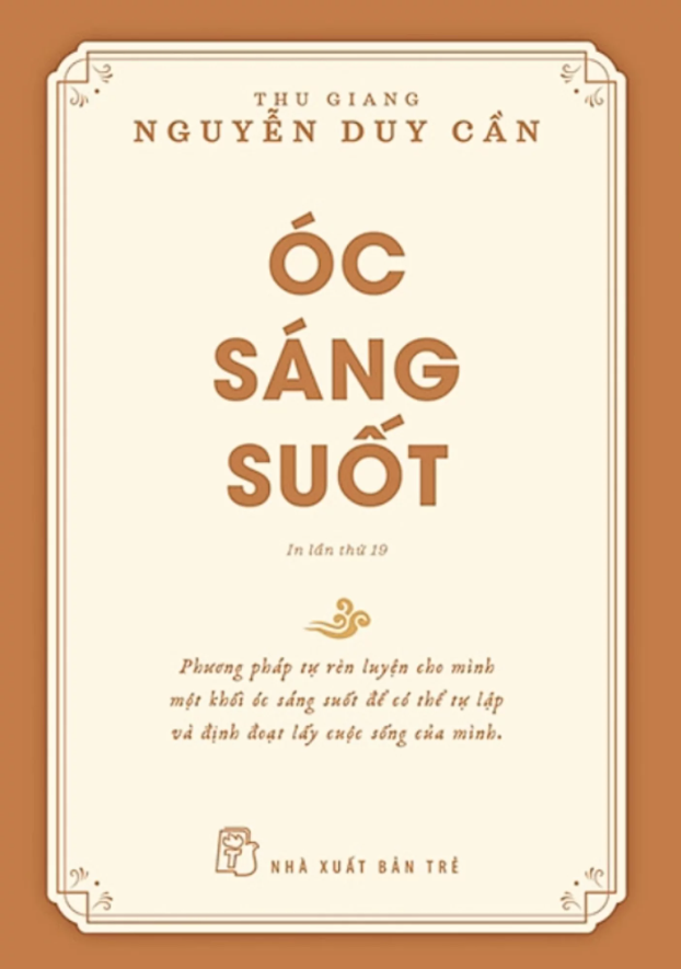 Sách Óc Sáng Suốt (Tái bản 2021)