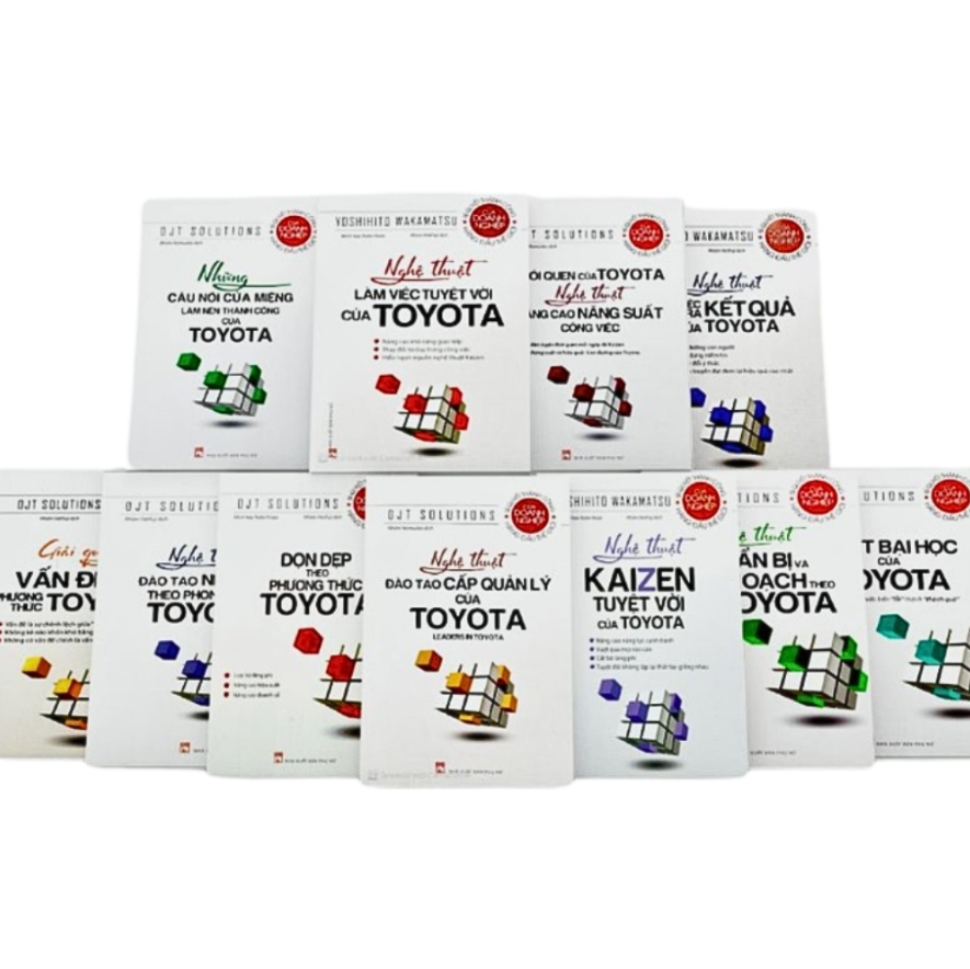 Trọn Bộ Sách Làm Nên Thành Công Bền Vững Của Toyota