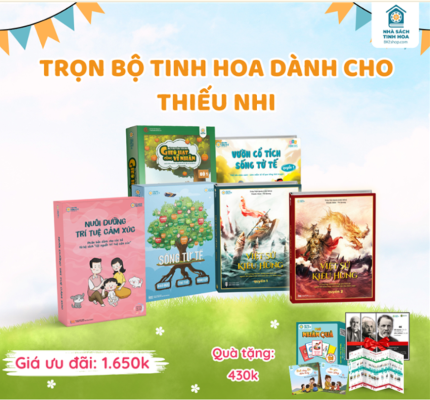 Trọn Bộ Sách Tinh Hoa Dành Cho Thiếu Nhi