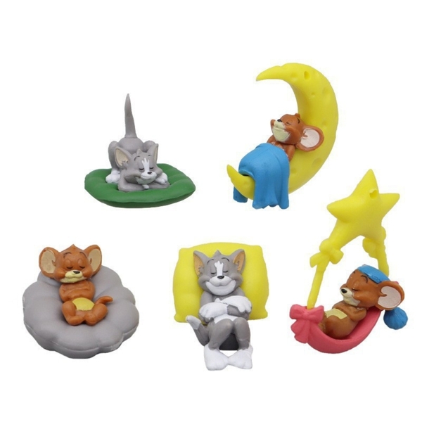 Bộ 5 nhân vật hoạt hình Tom và Jerry