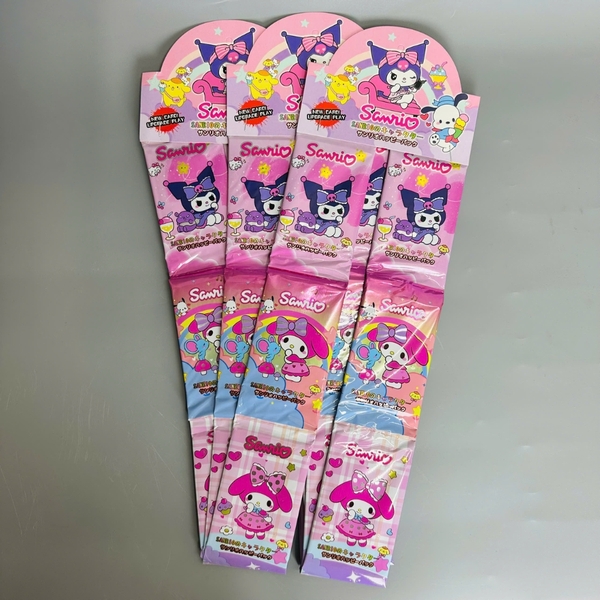 Dây pack thẻ kuromi bản A - 1 túi có 3 dây - 1 dây có 12 pack - 1 pack có 5 thẻ N3-K19-T1-S3