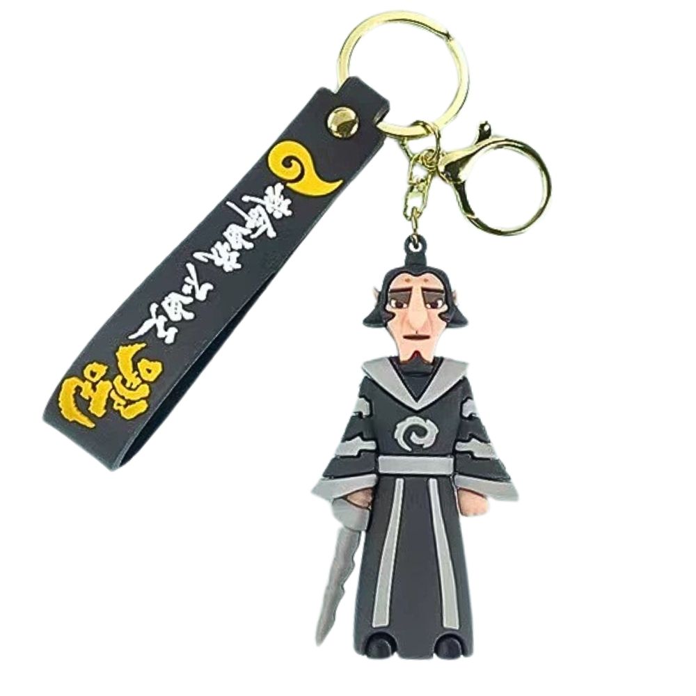 Móc khóa thân công báo - dây dài 11cm mô hình cao 8.7cm - nặng : 50gram - no box